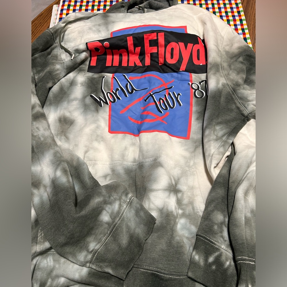 NWOT Pink Floyd world tour hoodie 3X